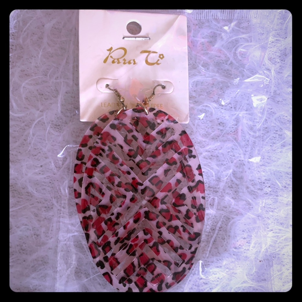 Beautiful print earrings